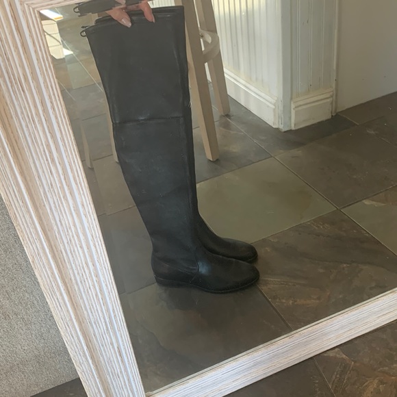 Stuart Weitzman Over the Knee Leather Boots -NWT - Picture 15 of 15